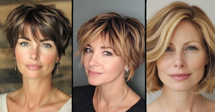 Short Hairstyles for Women Over 40