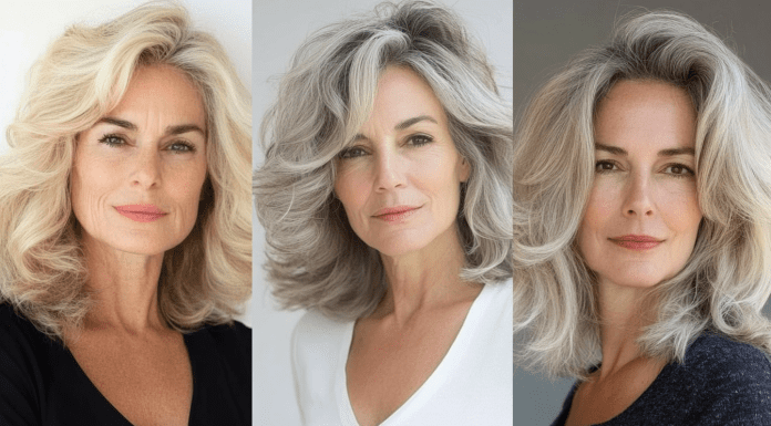 22 Medium-Length Hairstyles for Women Over 50