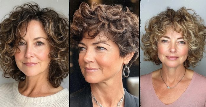 Curly Hairstyles for Women Over 50