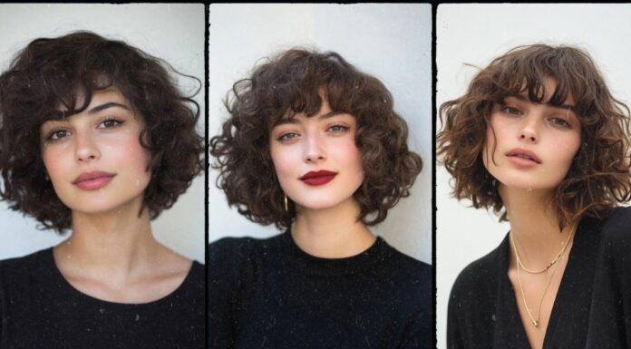26 Stylish French Bob Haircuts for Curly Hair: Chic and Modern Cuts
