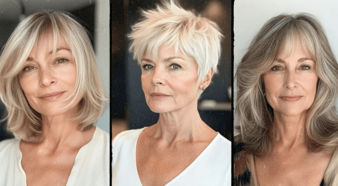 20 Youthful Hairstyles for Women Over 60 with Bangs: Modern and Timeless Looks Hairstyles for Women Over 60 with Bangs