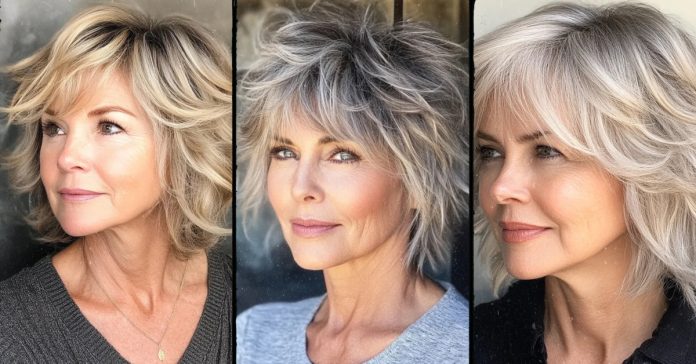 Shag Hairstyles for Women Over 60