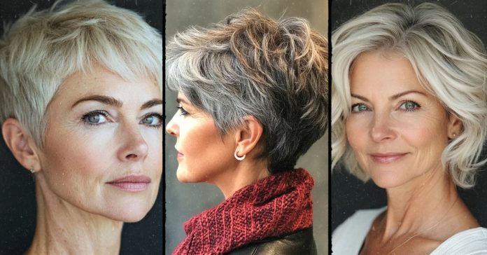 Short Hairstyles for Women Over 60