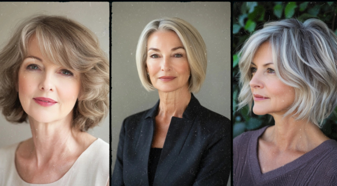 29 Chic Ear Length Bob Hairstyles for Older Women: Modern and Classic Looks
