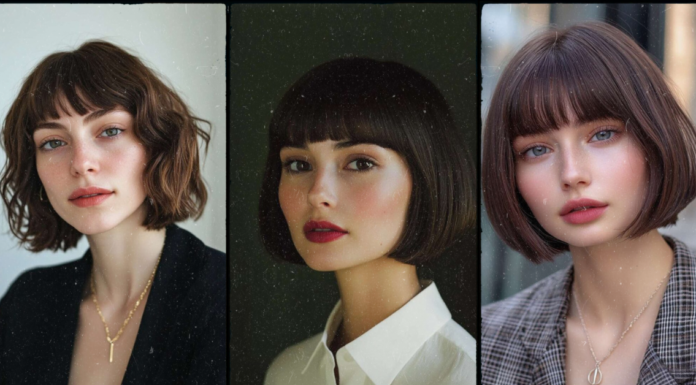 27 Stylish Ear Length Bob Hairstyles with Bangs: Fresh and Modern Looks