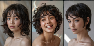 32 Stylish Short Shag with Bangs for Black Hair: Modern and Classic Looks