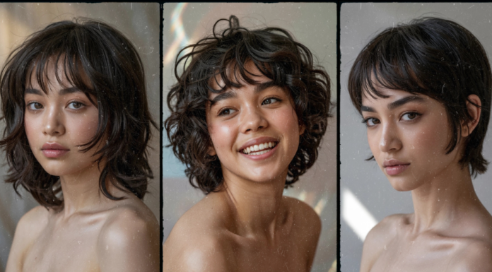 32 Stylish Short Shag with Bangs for Black Hair: Modern and Classic Looks